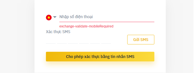 xác minh tin nhắn