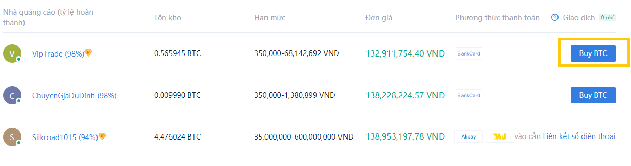 mua btc