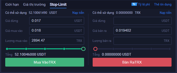 Stoplimit